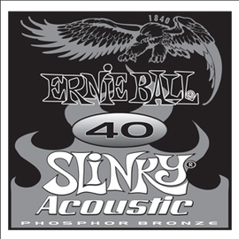 Струна для акустичних гітар ERNIE BALL .040 Slinky Acoustic P01840, image 